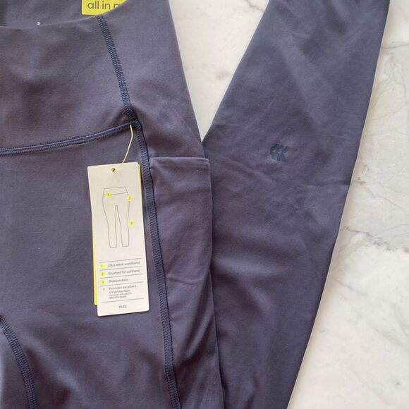 All in motion Leggings Flex High Rise Legging Size‎ S Long 7/8 slate gray - Picture 7 of 10